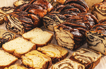 Image showing Different type of babka