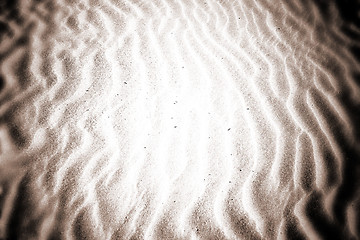 Image showing Beach with soft sand