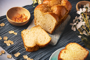 Image showing Sweet brioche bread