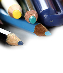 Image showing Close-up pencil.