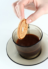 Image showing Cup with coffee