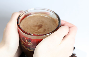 Image showing Cup with coffee