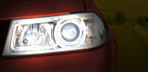 Image showing Headlight