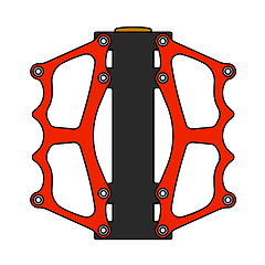 Image showing Bike Pedal Icon