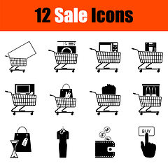 Image showing Sale Icon Set