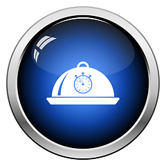 Image showing Cloche With Stopwatch Icon