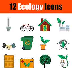 Image showing Ecology Icon Set