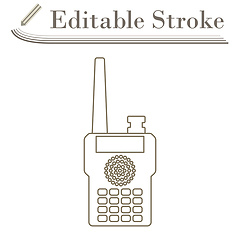 Image showing Portable Radio Icon