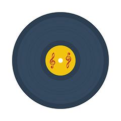 Image showing Analogue Record Icon