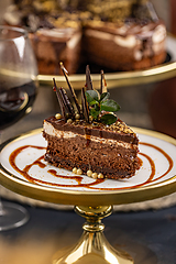 Image showing Delicious chocolate cake