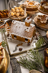 Image showing Little gingerbread house