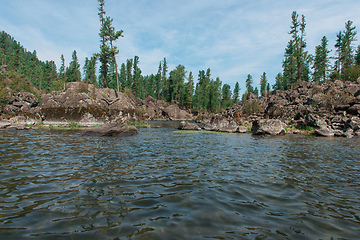 Image showing Teletskoye lake in Altai mountains