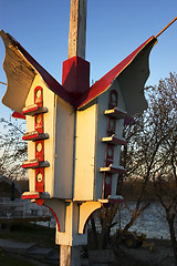 Image showing BirdHouse with closed doors