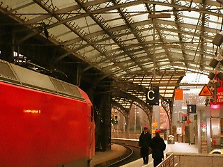 Image showing Railway station