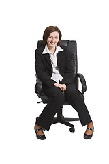 Image showing Happy businesswoman