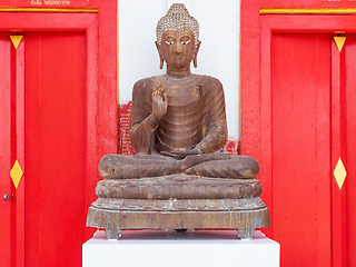 Image showing Buddha image at Wat Huai Yai, Pattaya, Thailand