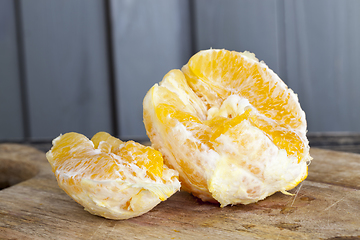 Image showing peeled orange
