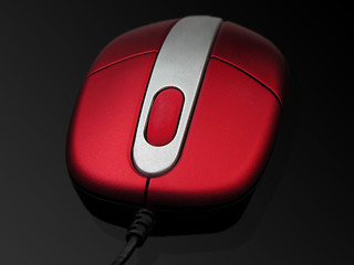 Image showing Red mouse