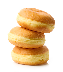 Image showing freshly baked jelly donuts