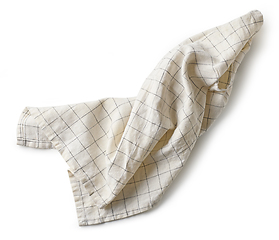 Image showing crumpled cotton napkin