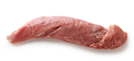 Image showing fresh raw pork fillet
