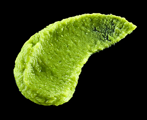 Image showing green vegetable puree