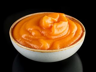 Image showing bowl of vegetable puree