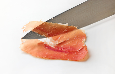 Image showing spanish iberico ham