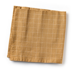 Image showing folded cotton napkin