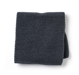 Image showing black folded cotton napkin