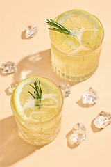 Image showing trendy summer cocktail