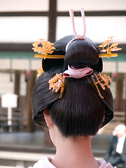 Image showing Geisha haristyle