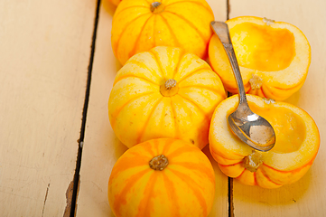 Image showing fresh yellow pumpkin