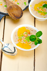 Image showing Hearty Middle Eastern Chickpea and Barley Soup