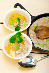 Image showing Hearty Middle Eastern Chickpea and Barley Soup