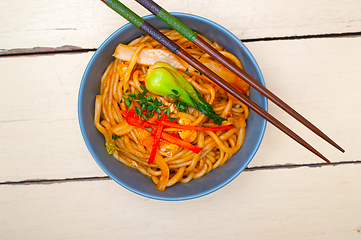 Image showing hand pulled ramen noodles