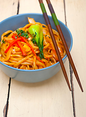 Image showing hand pulled ramen noodles