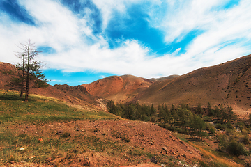 Image showing Valley of Mars landscapes