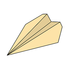 Image showing Paper Plane Icon