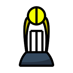 Image showing Cricket Cup Icon