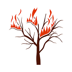 Image showing Wildfire Icon