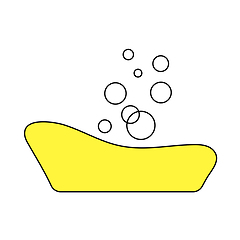 Image showing Baby Bathtub Icon