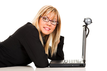 Image showing A businesswoman 
