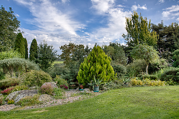 Image showing Beautiful summer garden concept