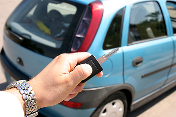 Image showing electronic car key