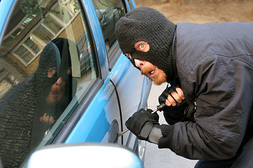 Image showing car burglary