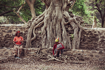 Image showing Fasil Ides Bath, kingdom poo, Ethiopia