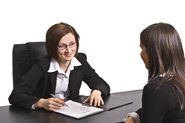 Image showing Job interview