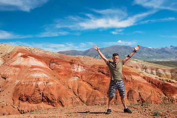 Image showing Valley of Mars landscapes