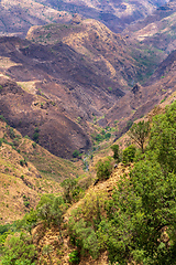 Image showing Semien or Simien Mountains, Ethiopia